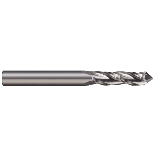 Drill/End Mill - Mill Style - 3 Flute, 0.2500" (1/4), Finish - Machining: Uncoated